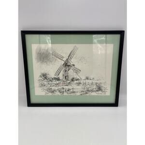 Jas F Murray The Old Mill 1746 Nantucket Massachusetts